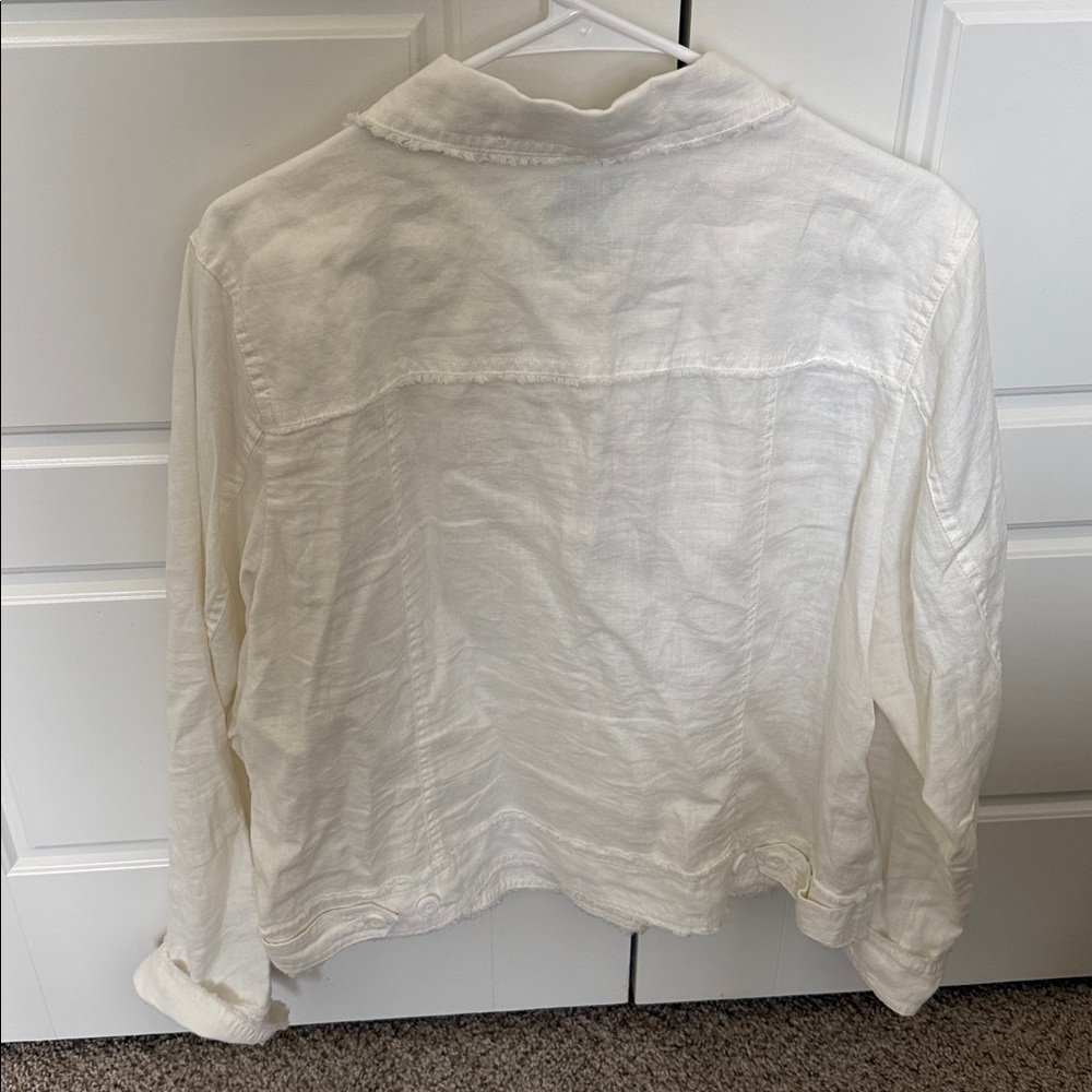 Tommy Bahama Women's Linen Jacket - Picture 2 of 3